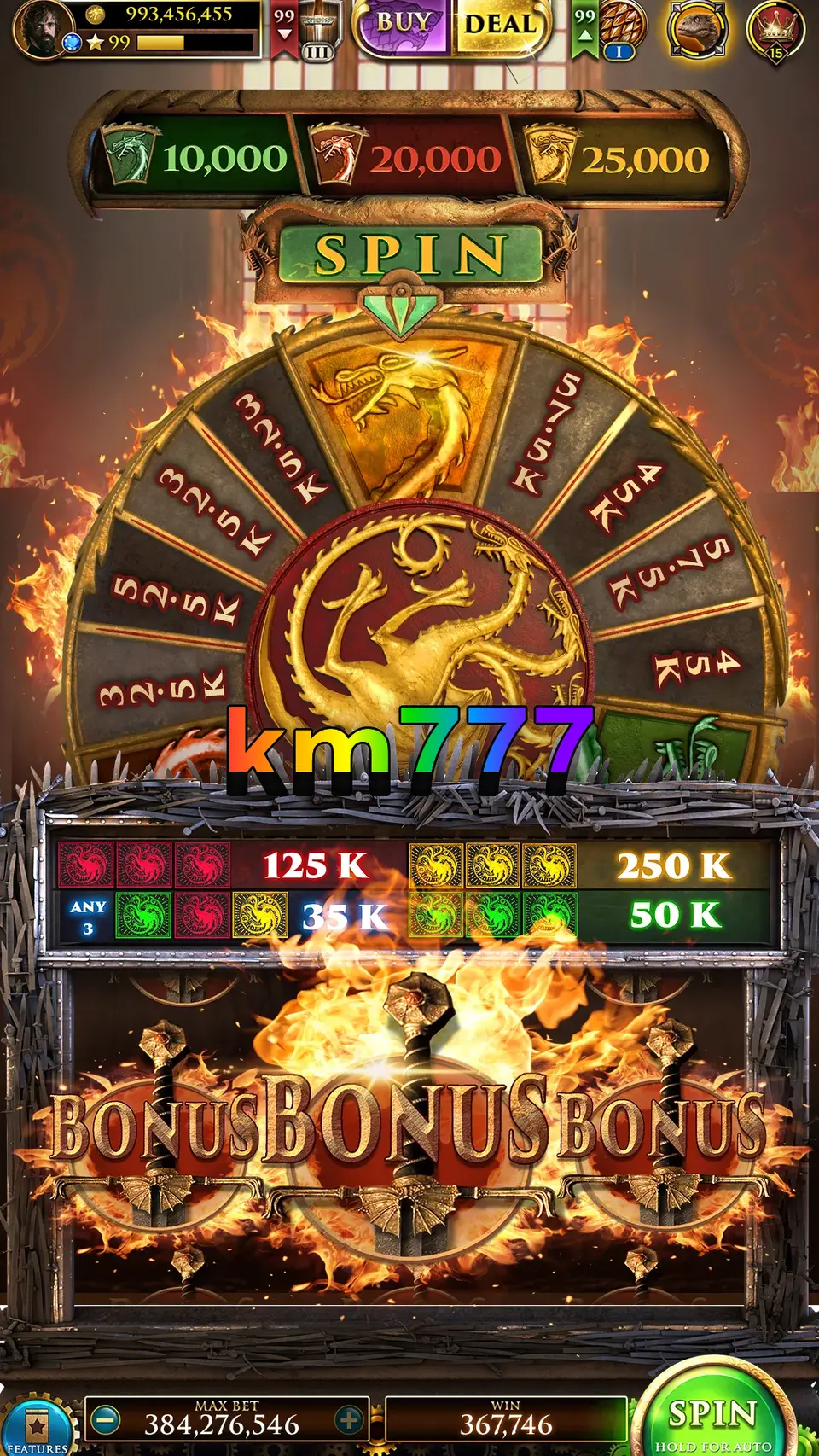 km777 Masuk